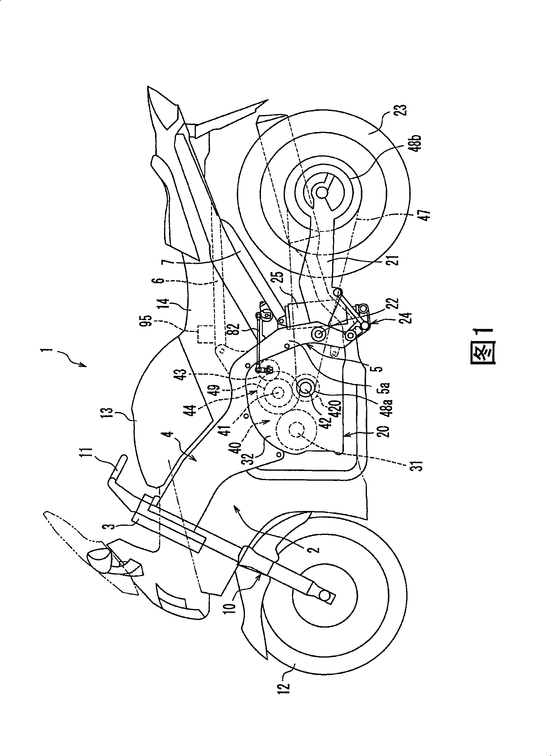 Automated shift control device and saddle type vehicle equipped with the same