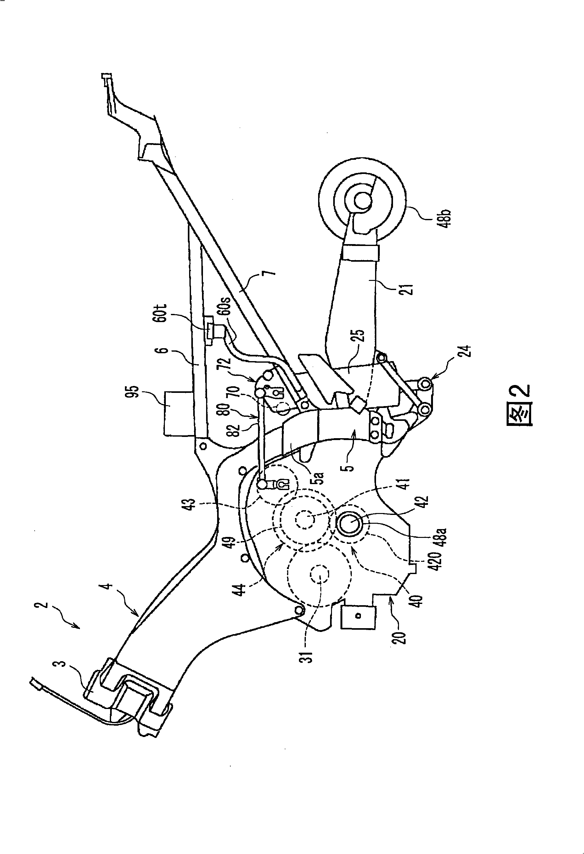 Automated shift control device and saddle type vehicle equipped with the same