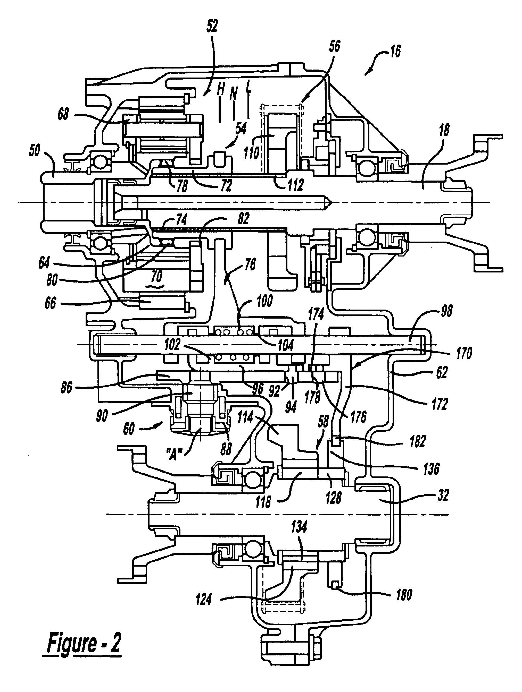 Transfer case shift system for controllable bi-directional overrunning clutch