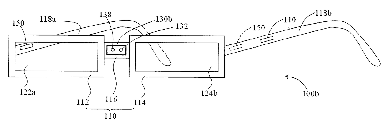 Gesture recognition system and glasses with gesture recognition function