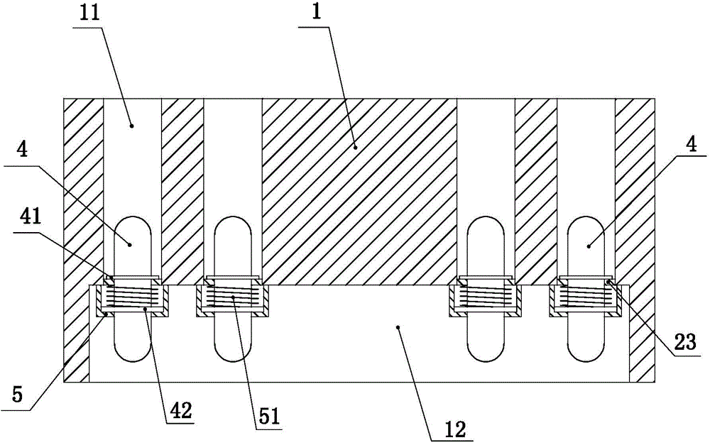 Fetching device of test tubes for cell cultivation