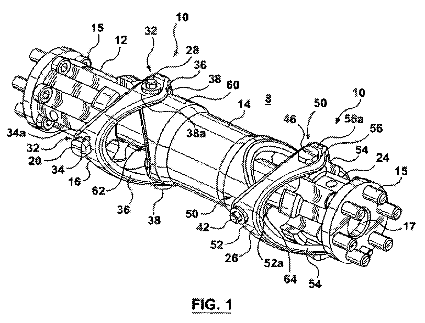 Hollow universal joint