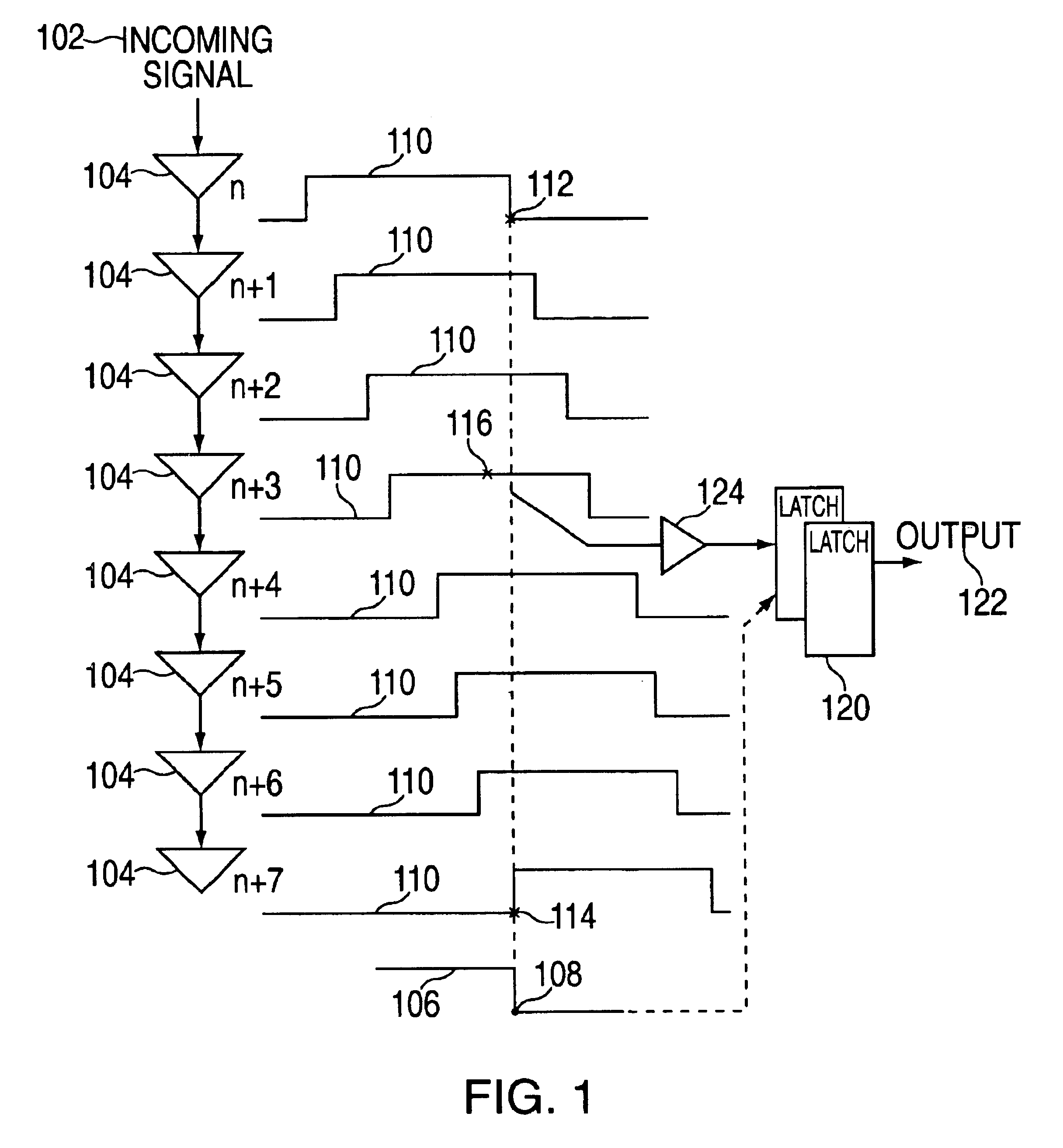 Method and system for selecting data sampling phase for self timed interface logic