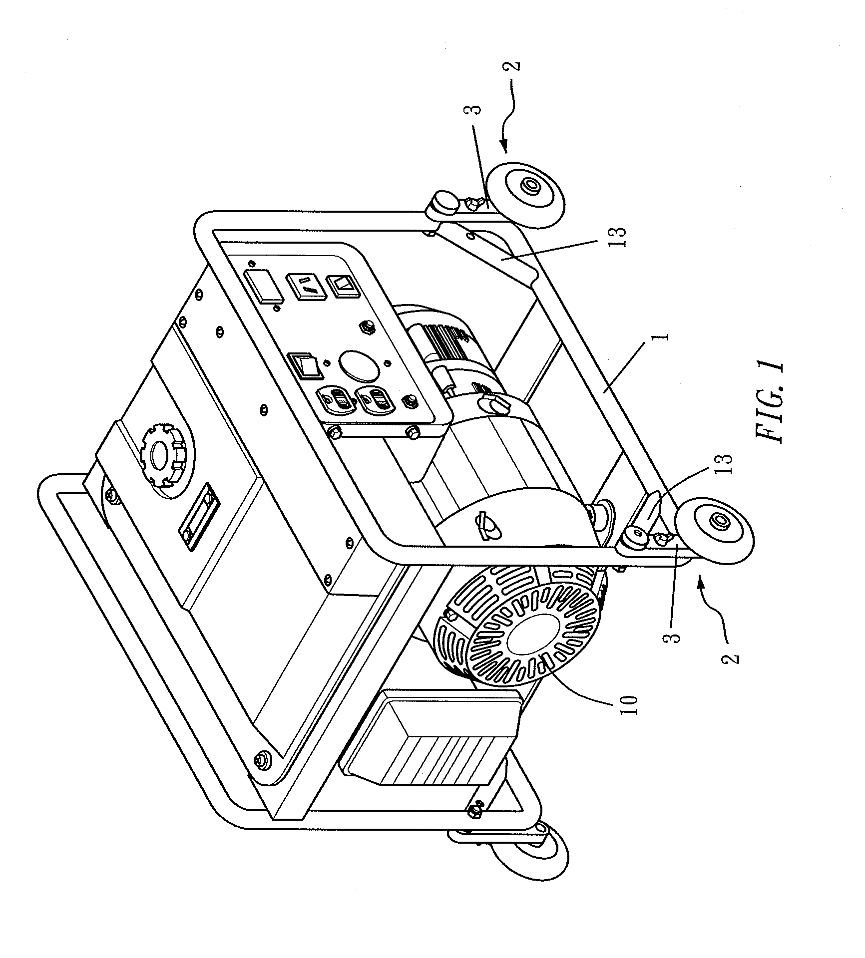 Roller Apparatus For Generator, Pump and The Like