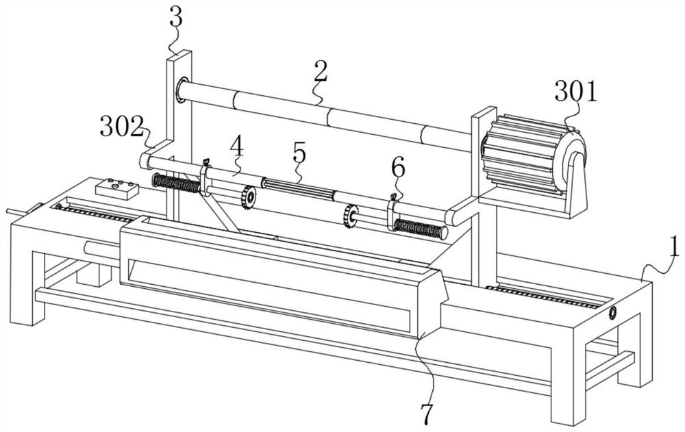 Rapid dense screen winding device for building engineering site construction