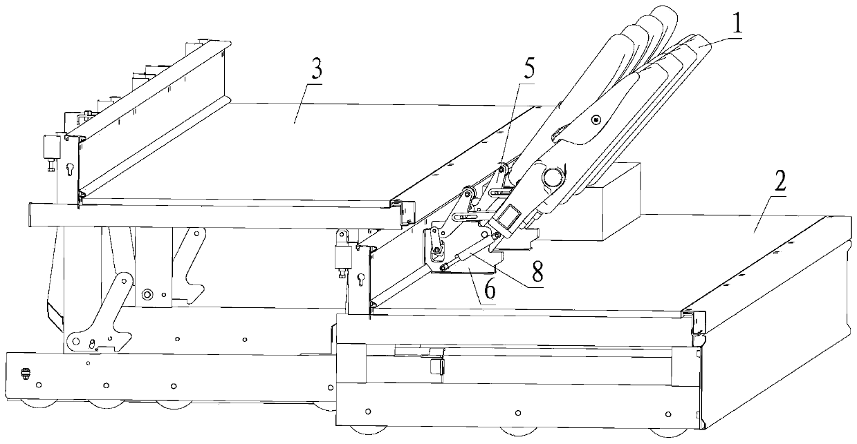 A flipping device for a movable stand seat