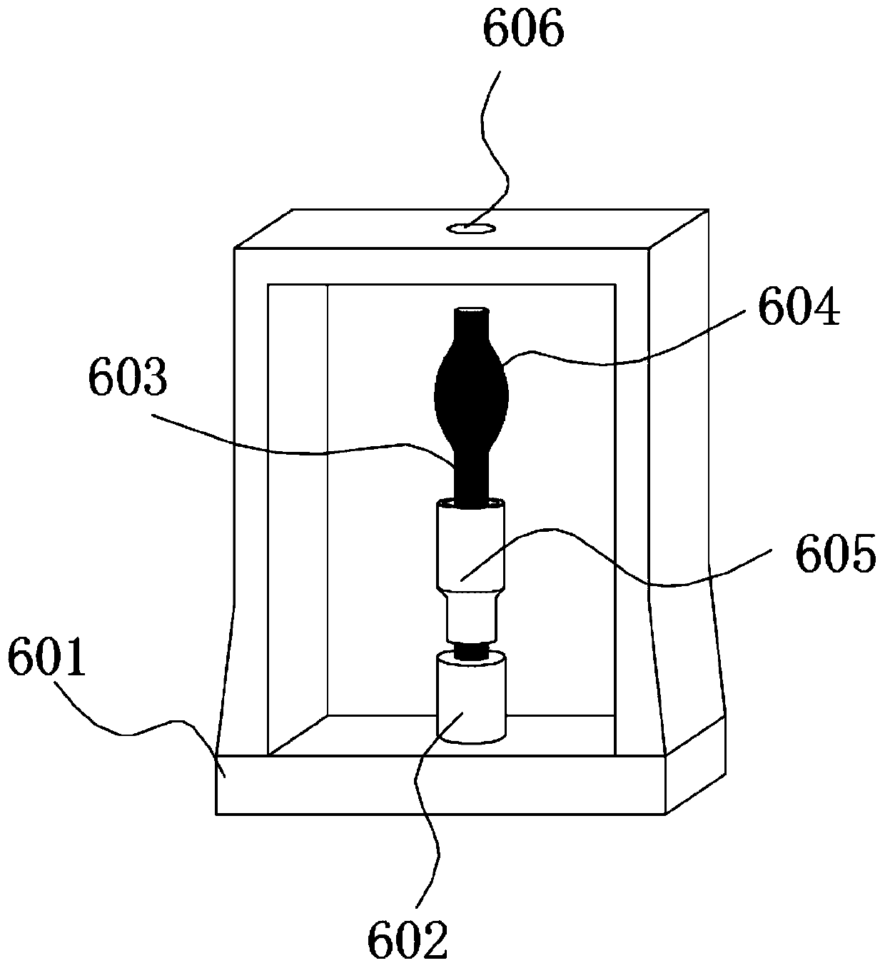 Tension tester for pre-twisted hardware fitting