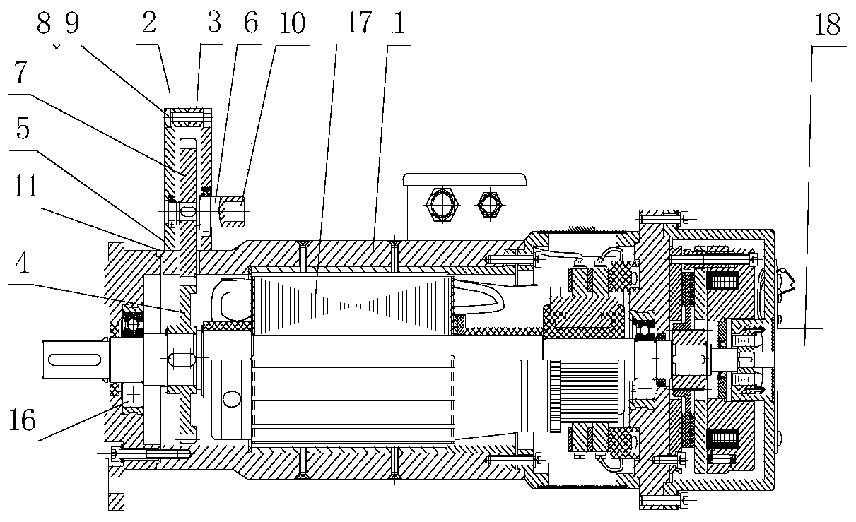 An online motor braking torque detector and its detection method