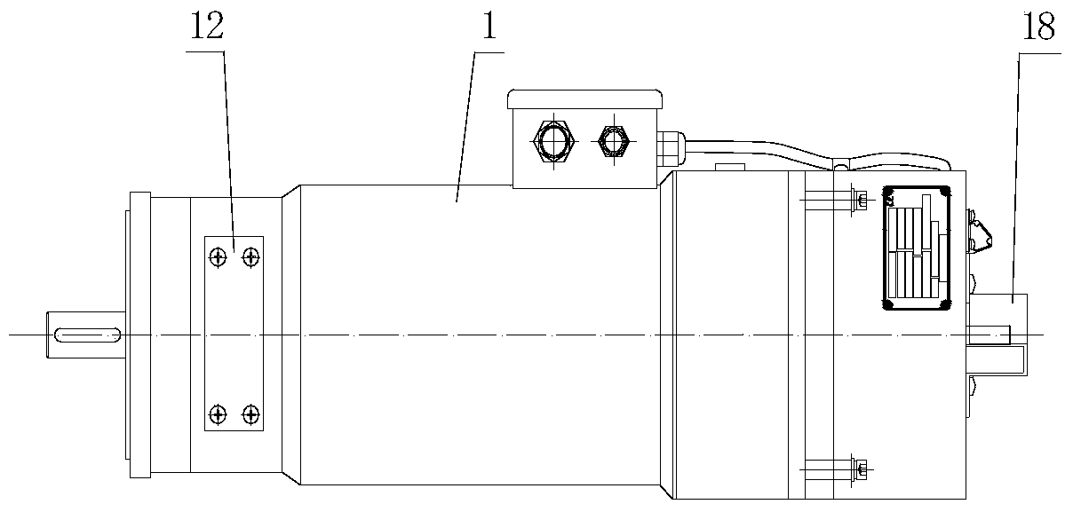 An online motor braking torque detector and its detection method