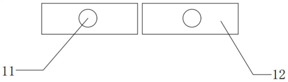 Liquid separation device for heat exchanger and heat exchanger