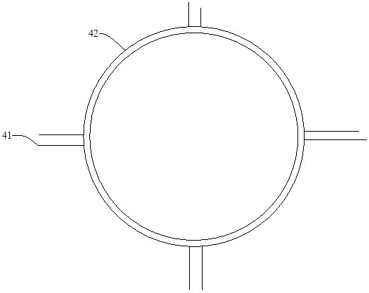 Sintering furnace for silicon nitride ceramic sintering and working method of sintering furnace