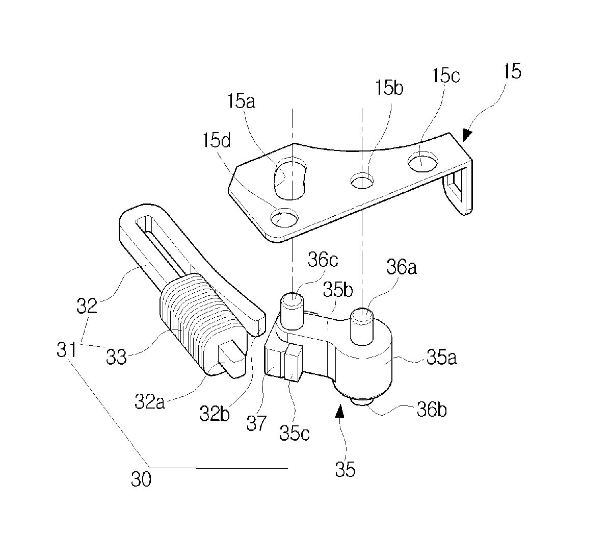 Shutter device for camera