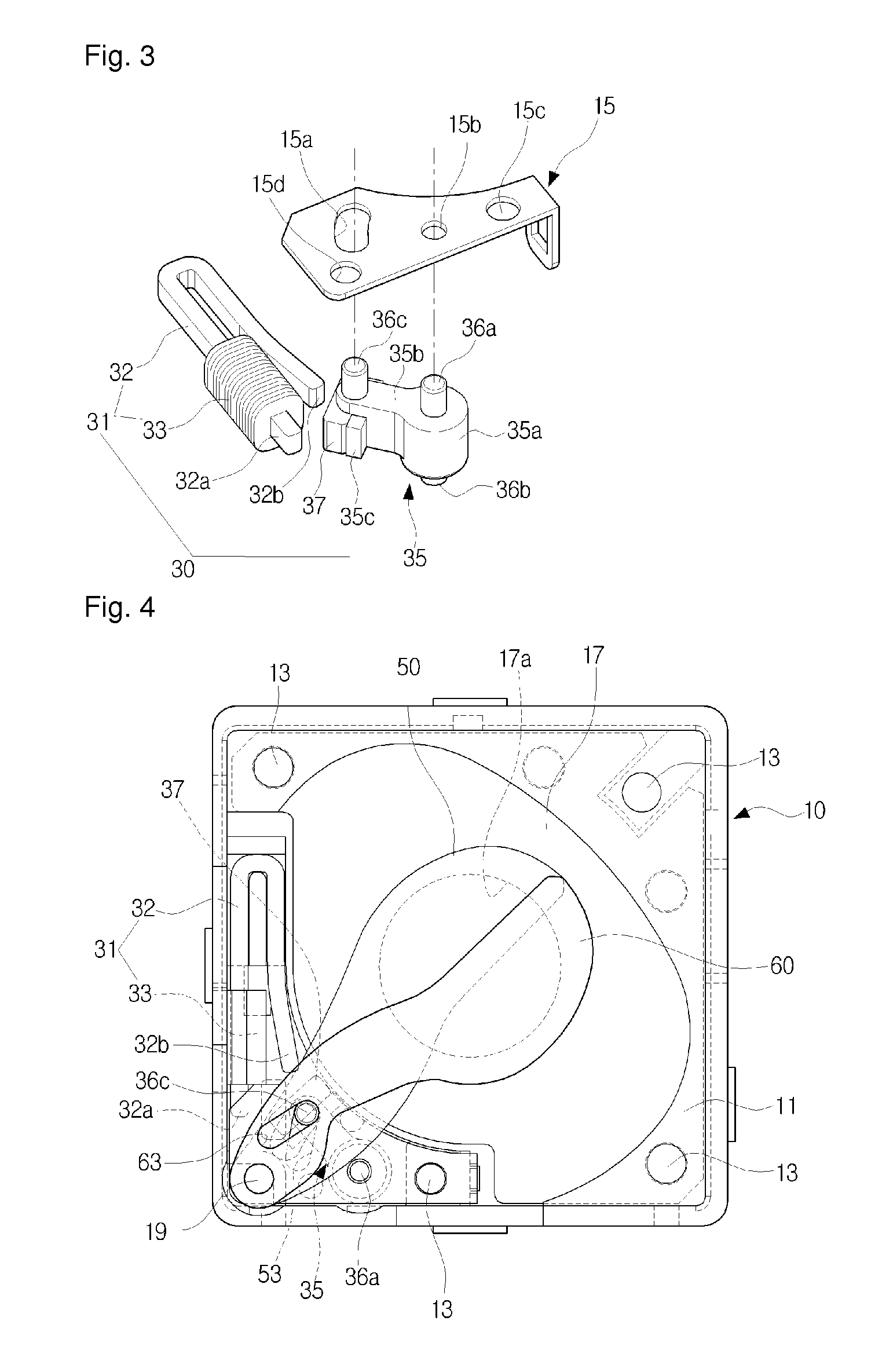 Shutter device for camera