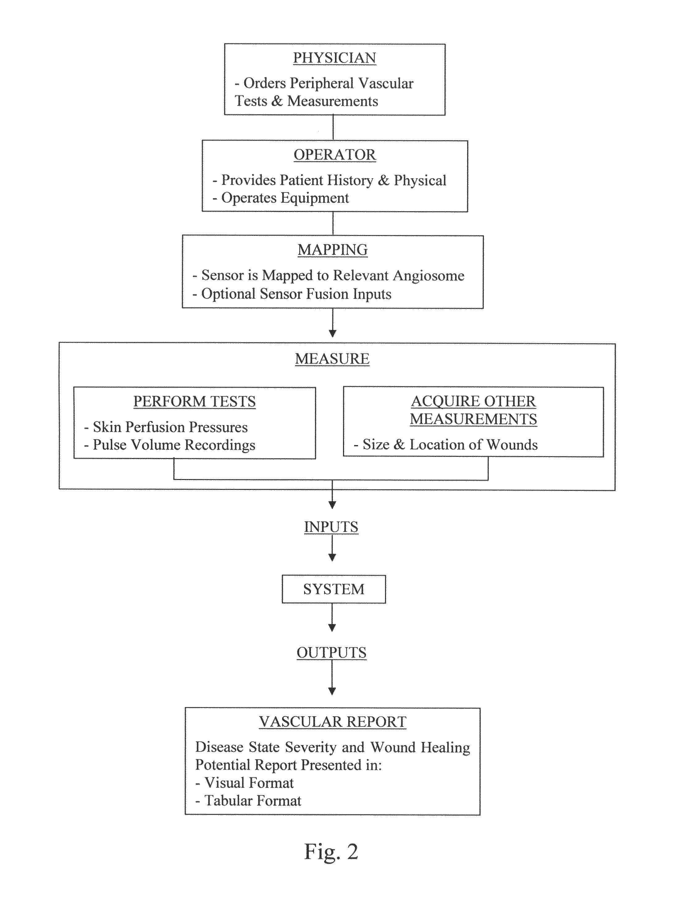 Method and system for assessing severity and stage of peripheral arterial disease and lower extremity wounds using angiosome mapping