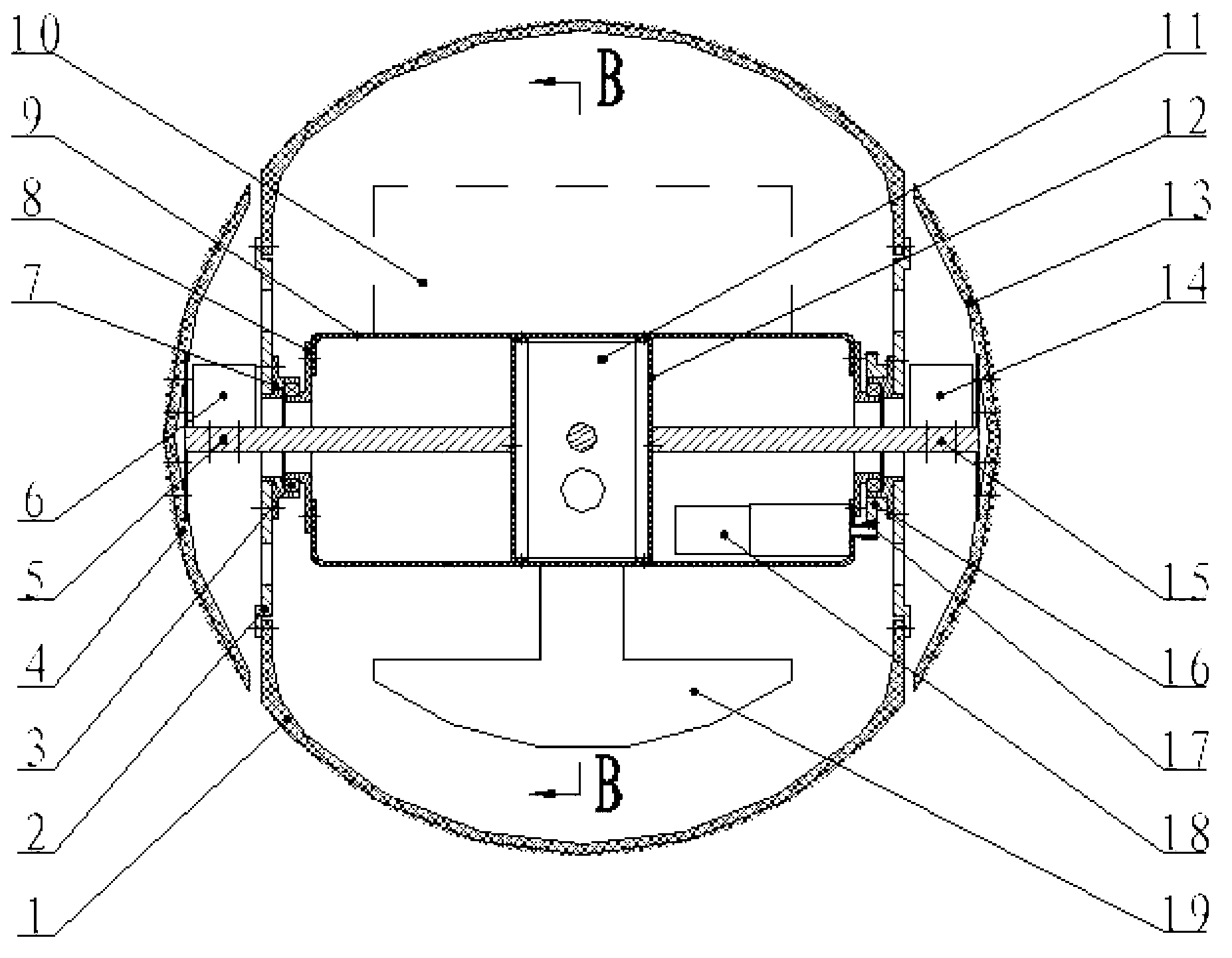 Spherical robot with binocular stereoscopic vision