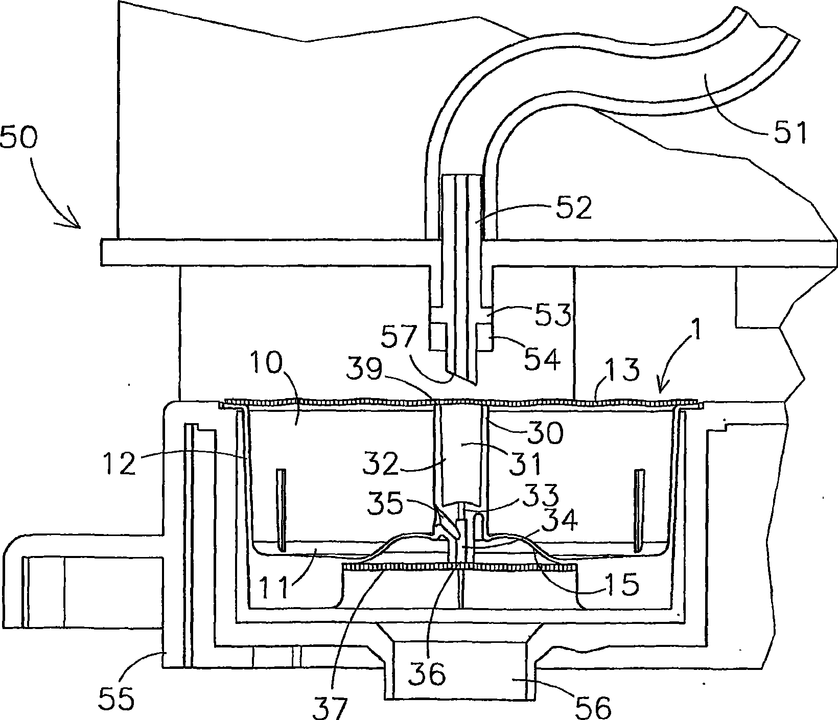 Package and device for preparation of a food product such as a beverage