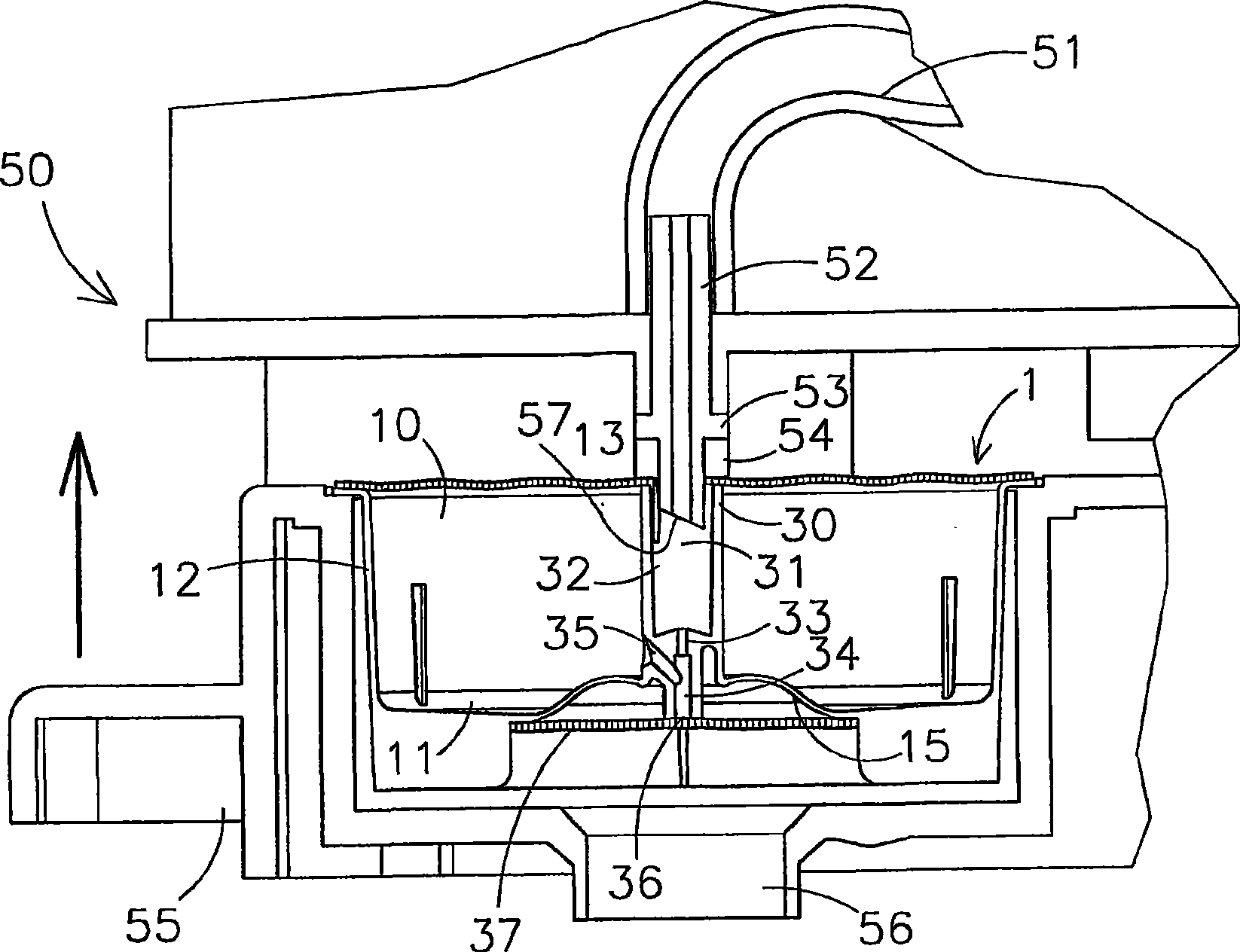 Package and device for preparation of a food product such as a beverage