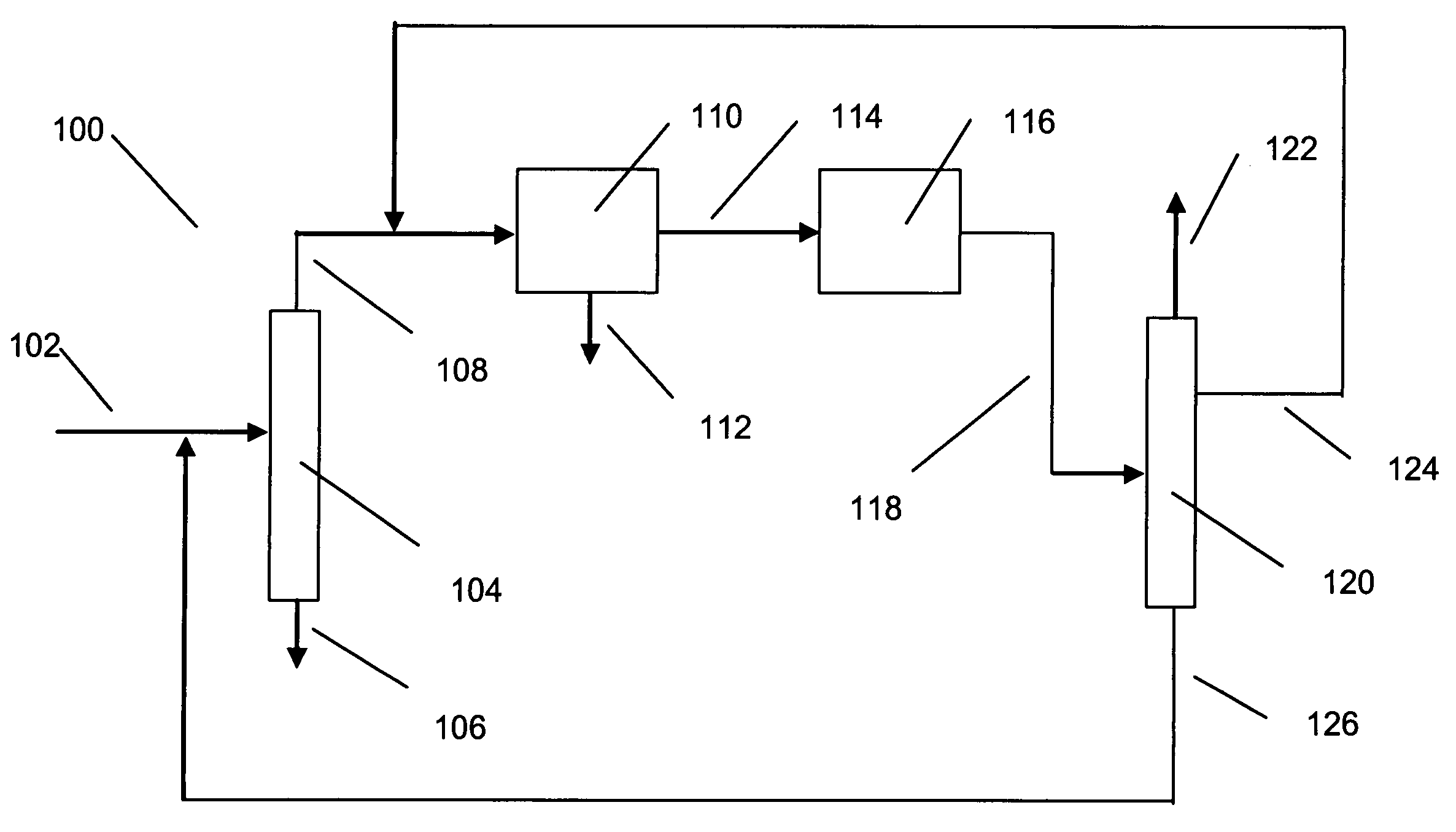 Process for making xylene isomer using a deheptanizer with a side draw recycle