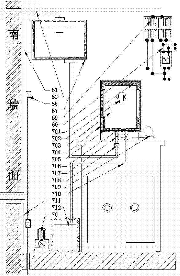 Solar water boiler