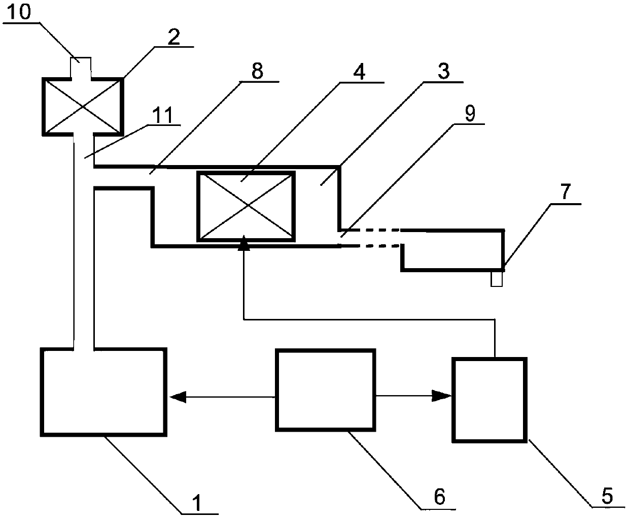 Process structure for draining remaining stored water in electrolytic cell or electrolytic electrode assembly in water electrolysis device