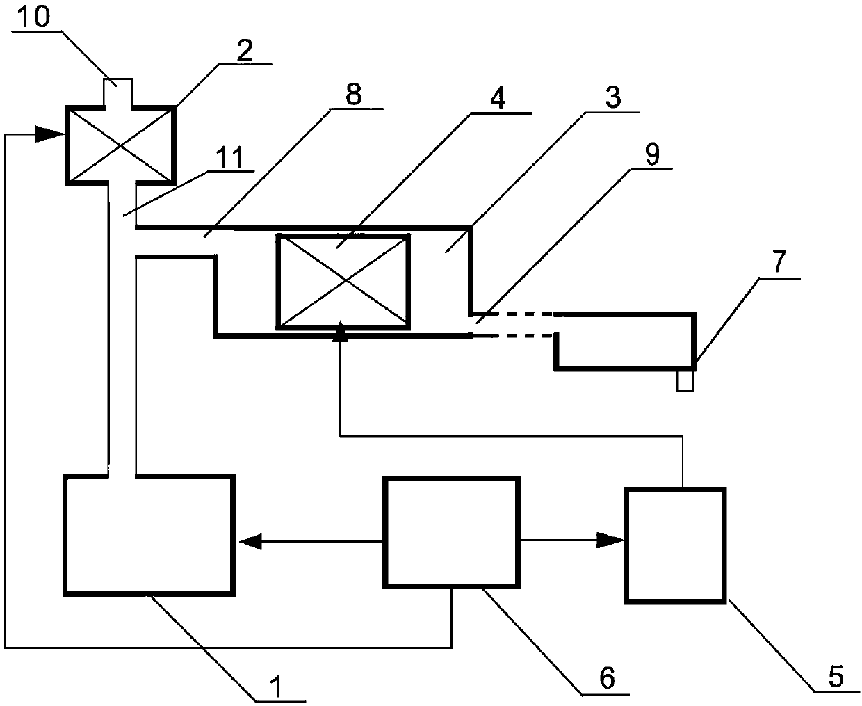 Process structure for draining remaining stored water in electrolytic cell or electrolytic electrode assembly in water electrolysis device