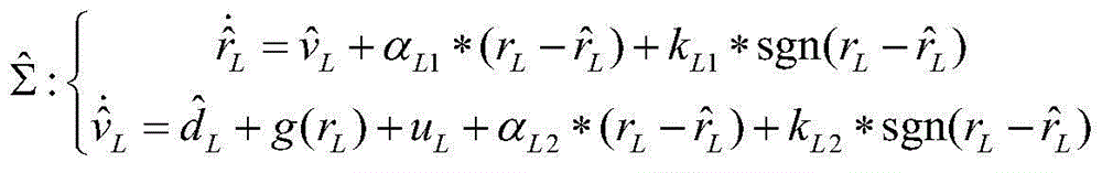 Planet power descending section robustness control method based on thruster error compensation