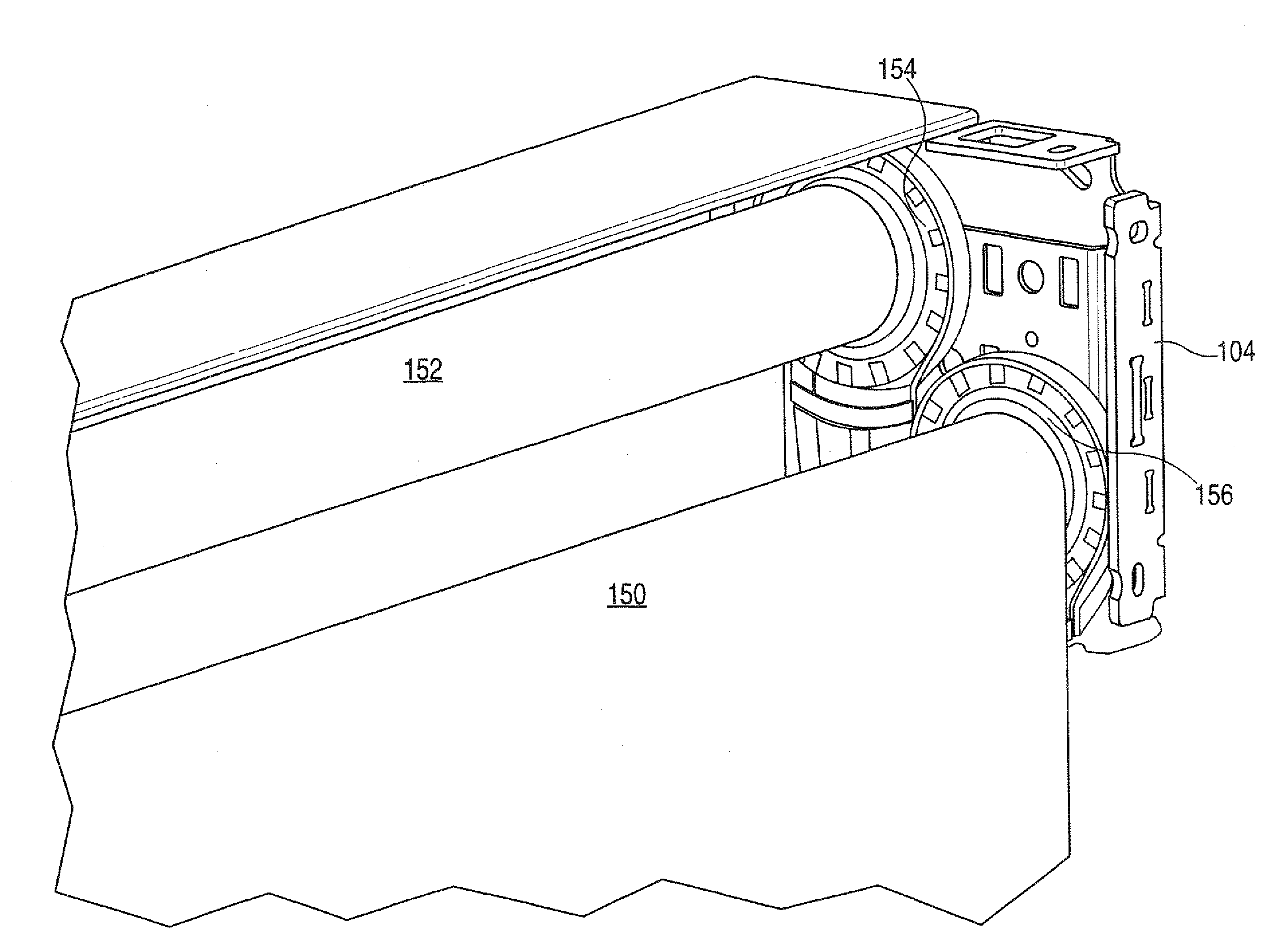 Modular bracket system for window treatment