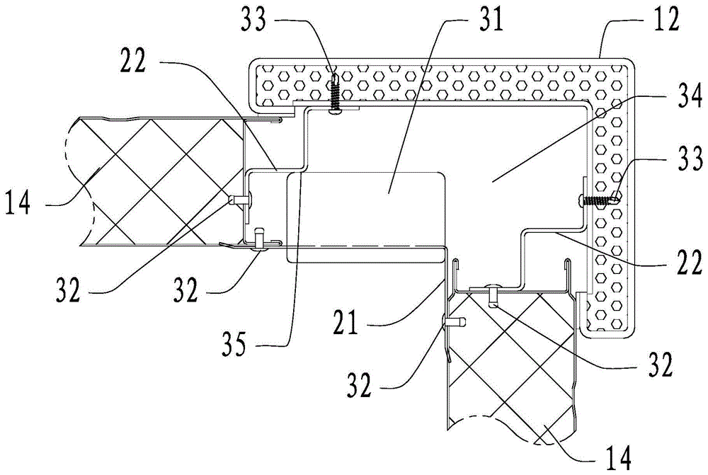 Corner post connecting structure and detachable box-type house with corner post connecting structure