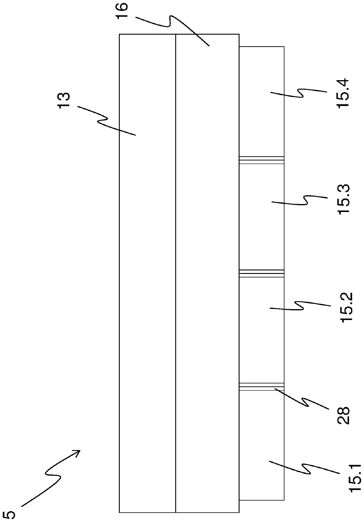 Feed trough and feeding device