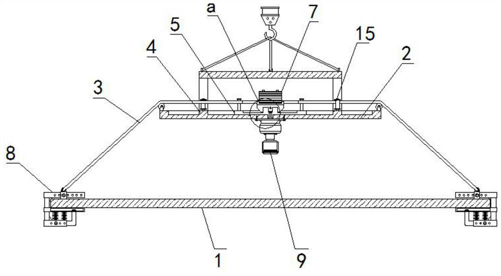 An adaptive adjustment hoisting equipment for prefabricated building composite panels