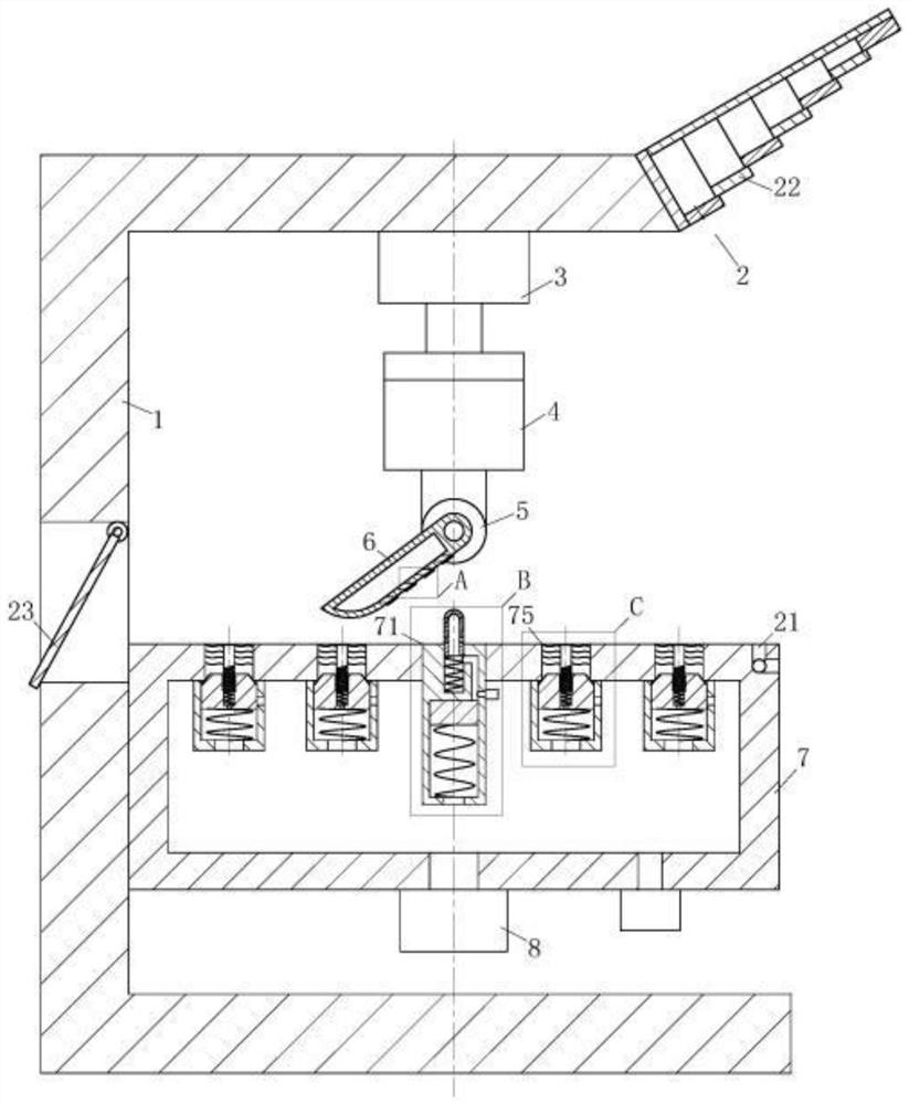 A semiconductor silicon wafer compounding device