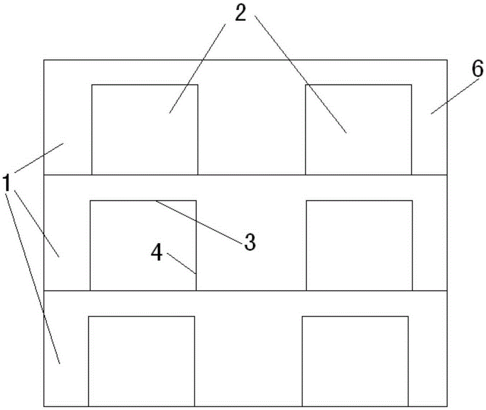 Drift and fill type open stope subsequent backfilling mining method