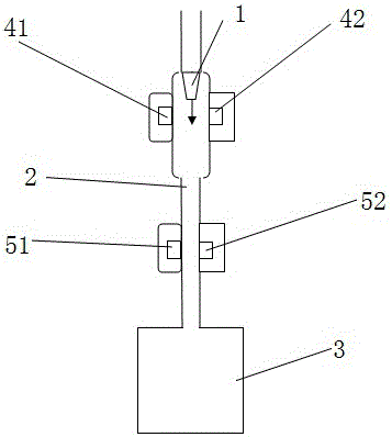 A urine monitoring device used in non-invasive extracorporeal circulation