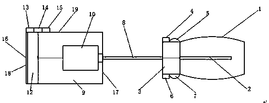 Water spraying type tea cup cleaner