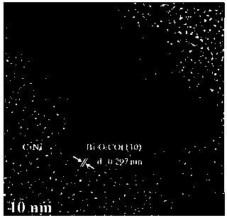 Photocatalyst for treating dye in high-salt wastewater and preparation method thereof