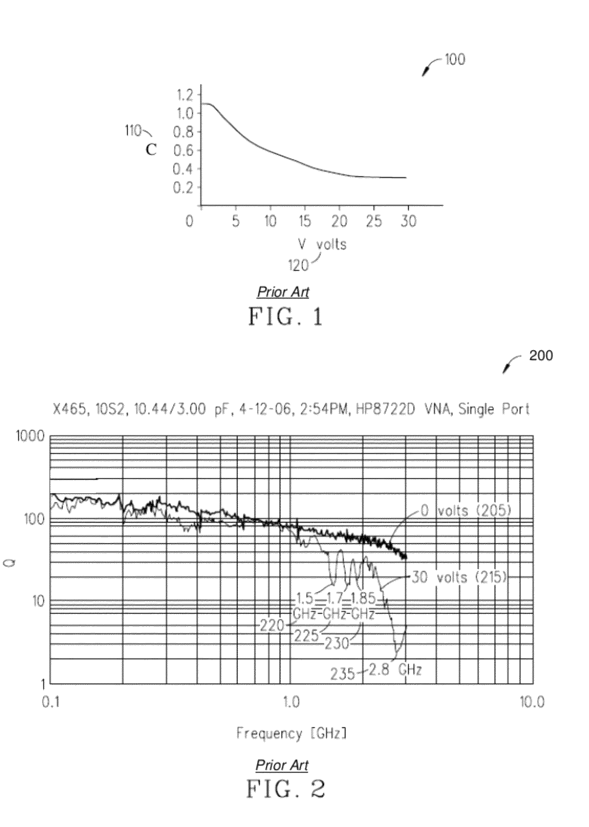 Capacitors adapted for acoustic resonance cancellation