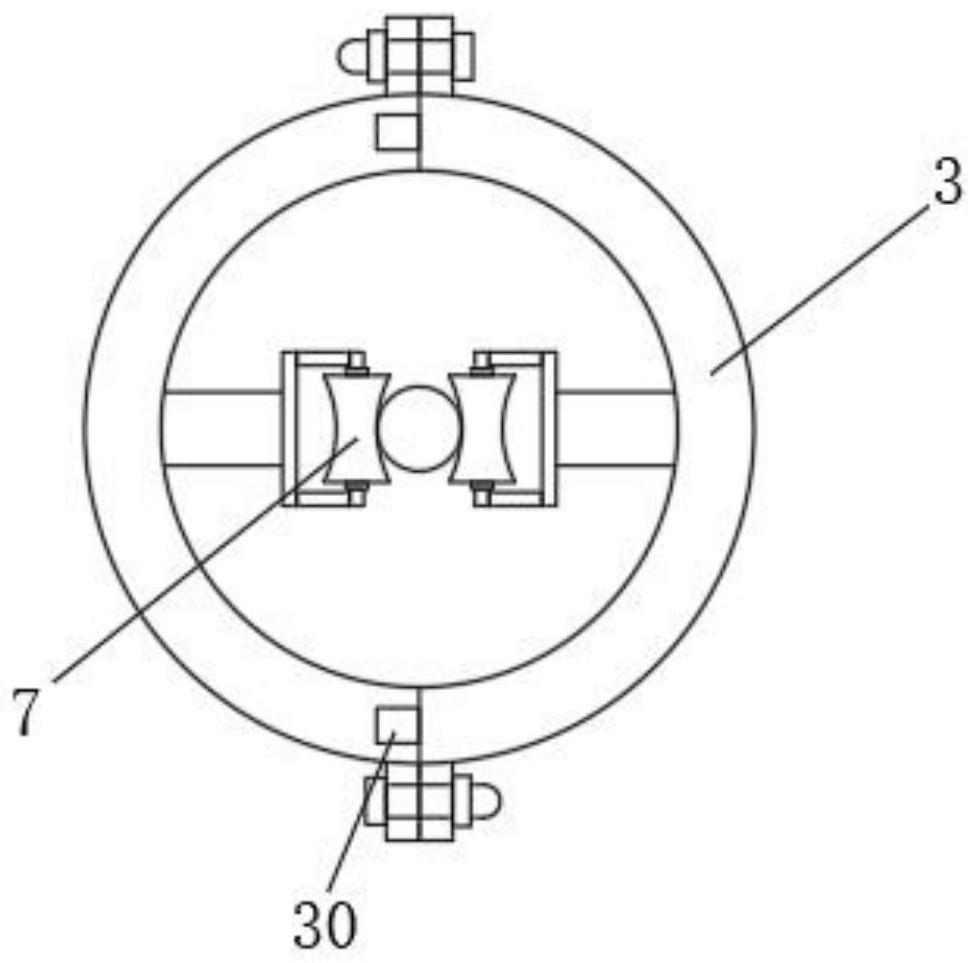 Annular steel wire detector