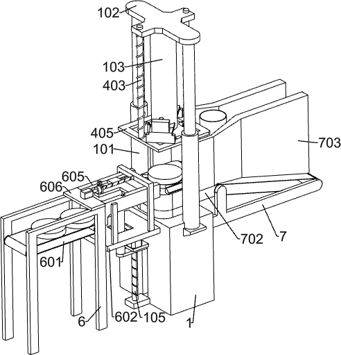 Cylindrical battery steel shell stretching forming device