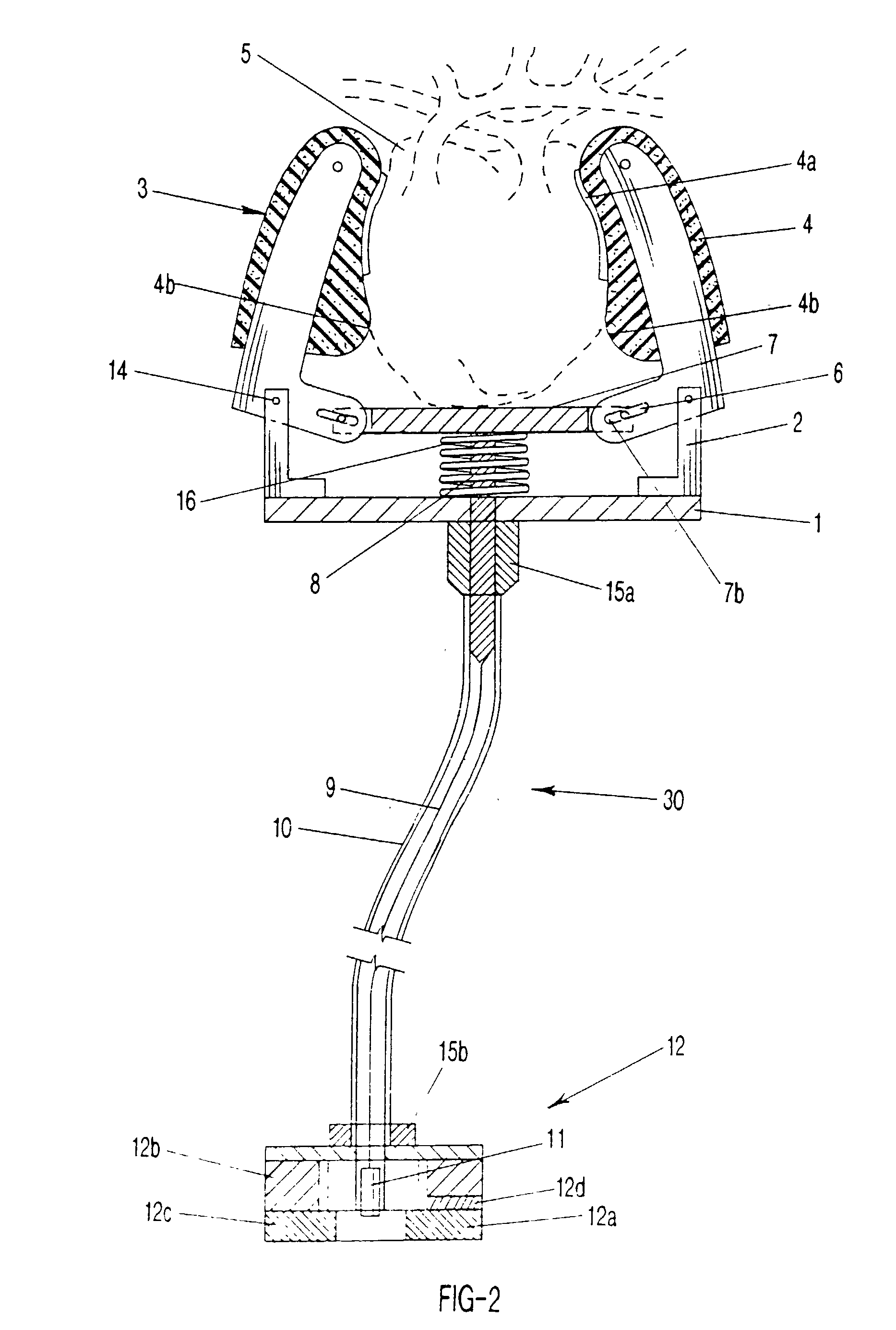 Electrically-controllable multi-fingered resilient heart compression devices