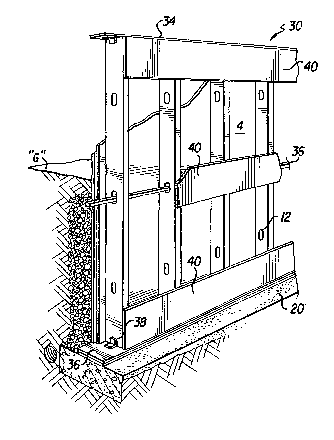 Non-combustible reinforced cementitious lightweight panels and metal frame system for building foundations