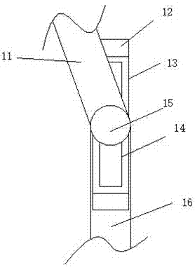 Stirring device for quick-frozen steamed bread production