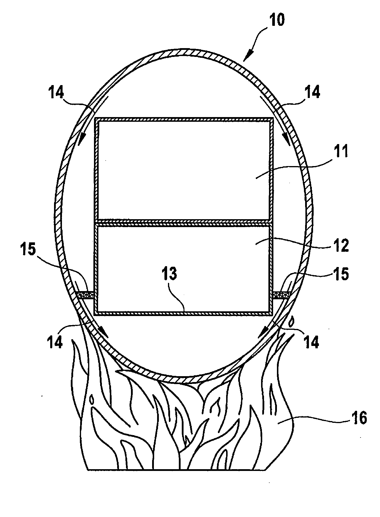 Fireproof bulkhead of a highly porous structure with intumescent coating and method for its production