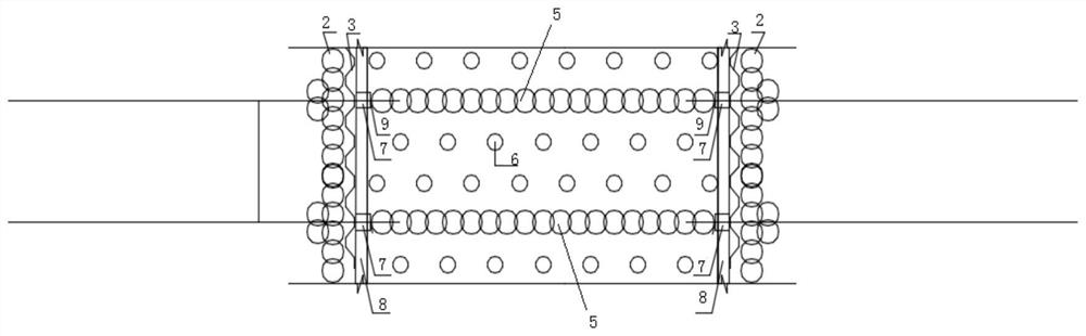 Foundation pit construction method suitable for soft substratum