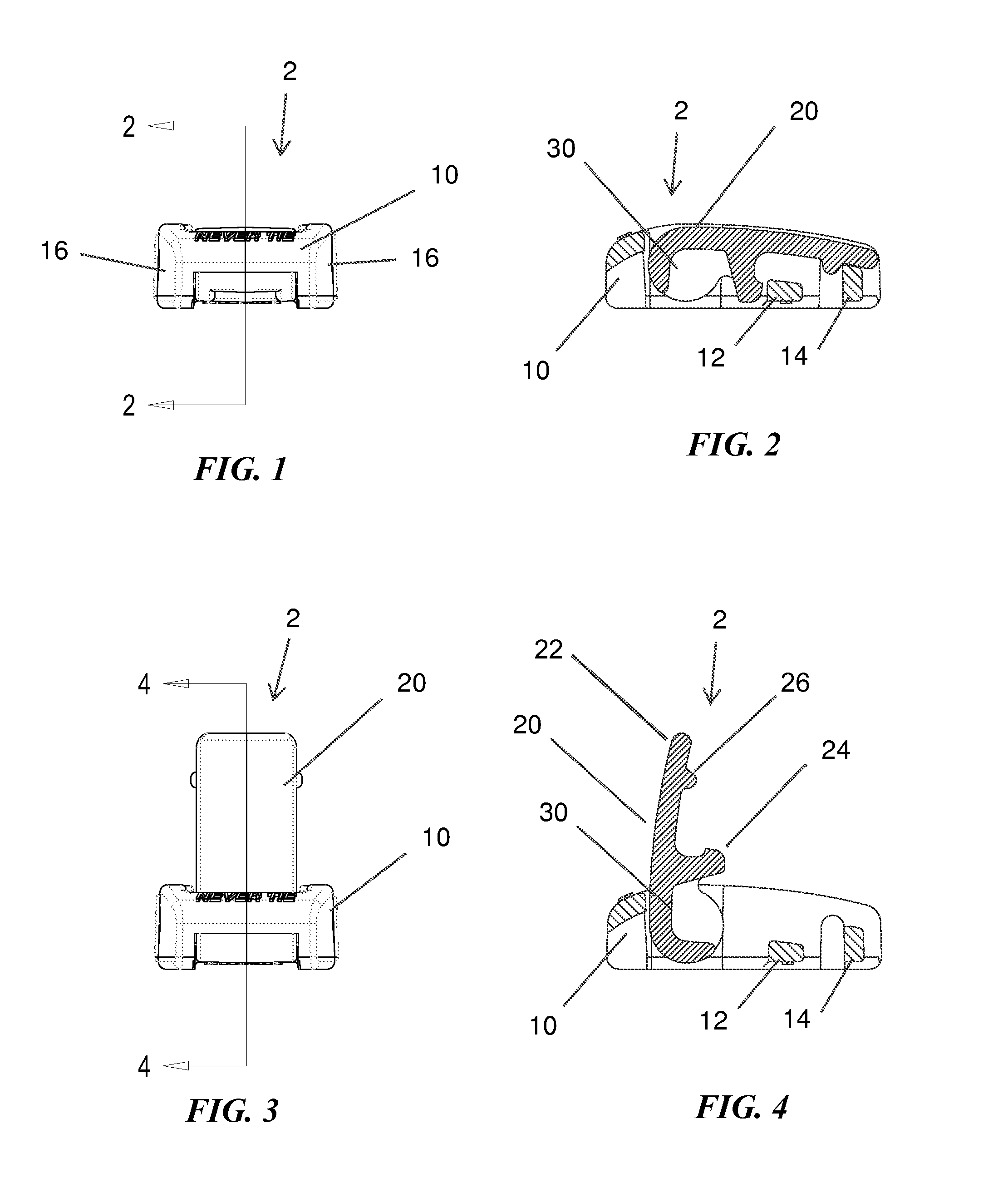 Lace locking system