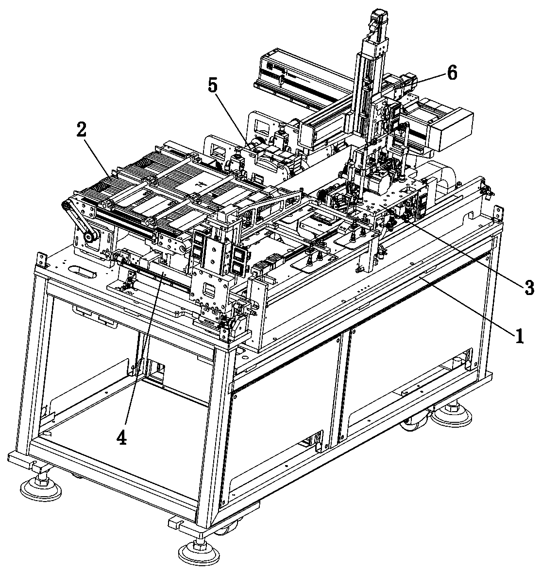 Automatic film tearing machine and film tearing process thereof