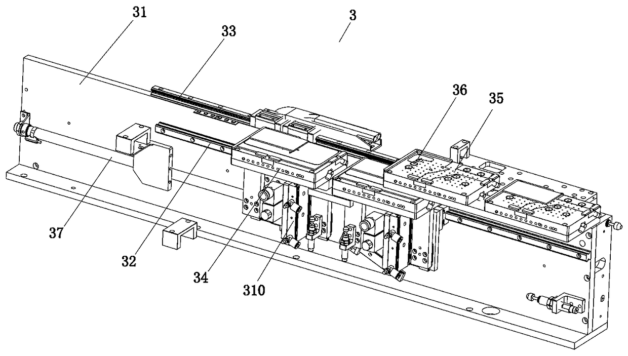 Automatic film tearing machine and film tearing process thereof