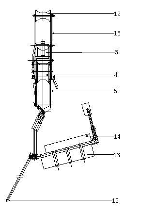 Self-propelled transmission line outgoing overhaul flying car