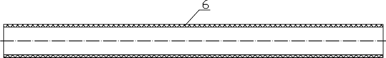 A cloth-free rubber air-guiding long bellows and its forming device and forming method