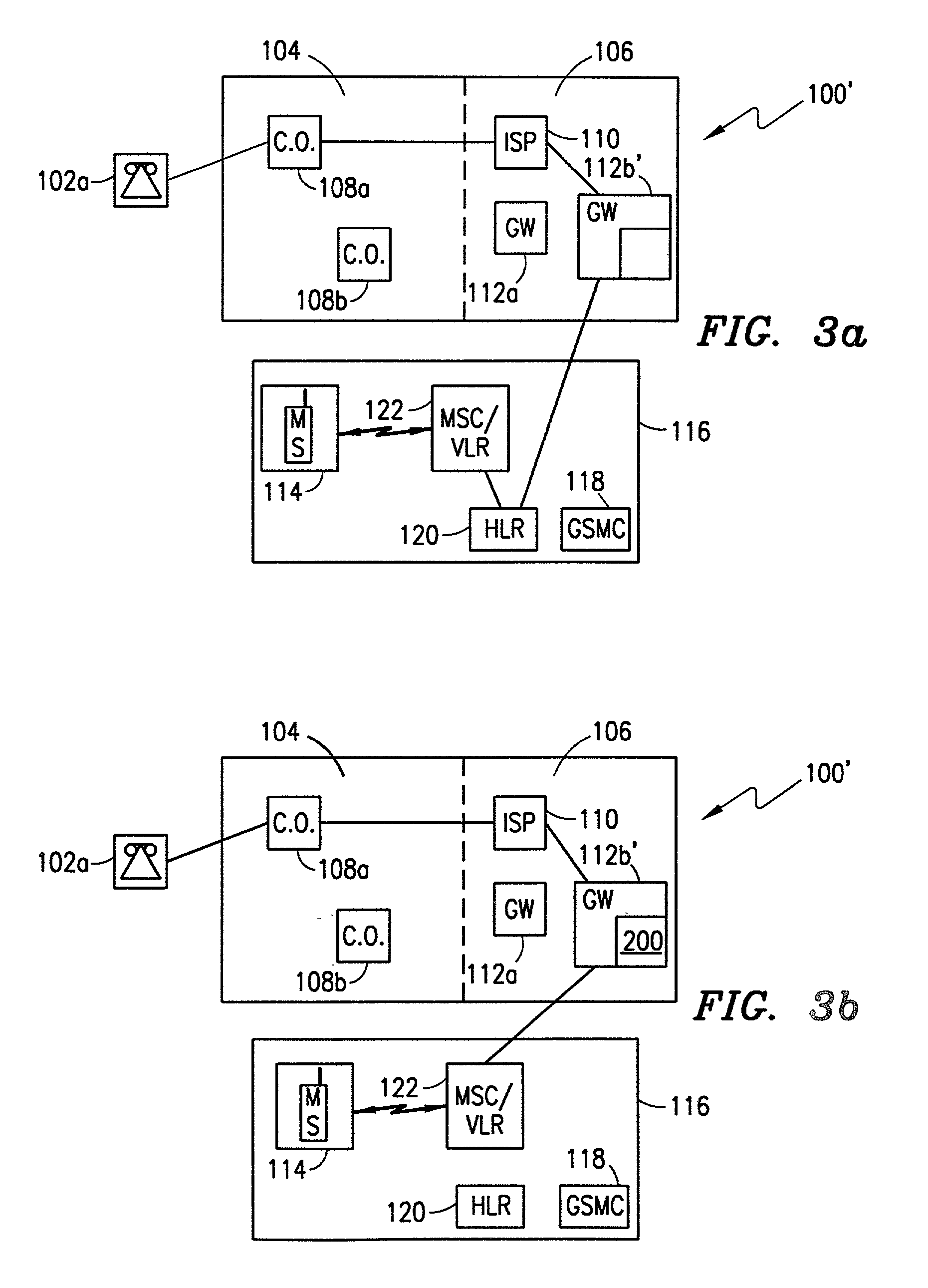 IP roaming number gateway