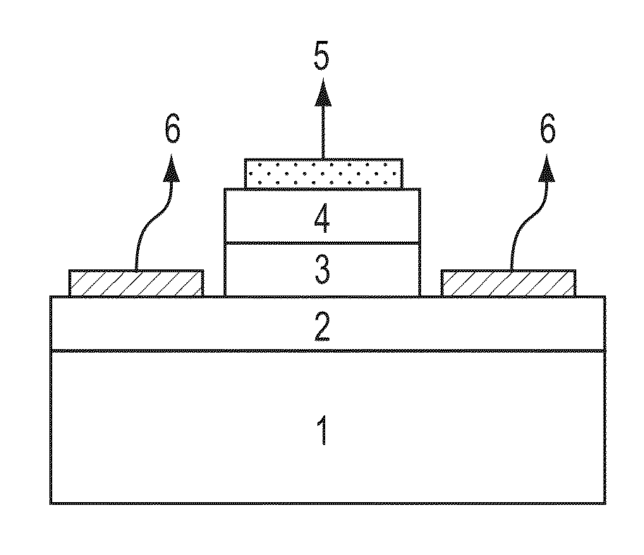 Power light emitting diode and method with uniform current density operation